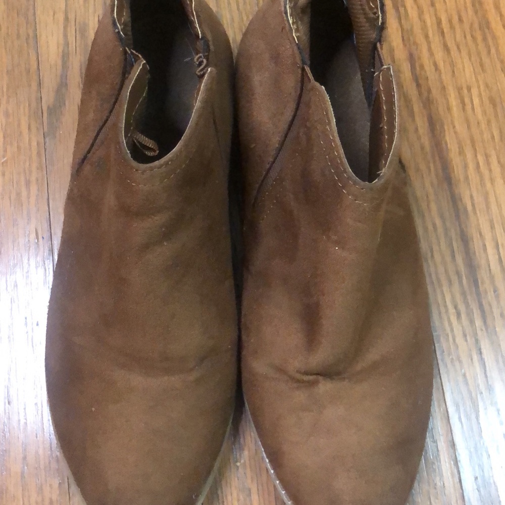 Girls Zoe & Zac Brown Pull on Booties size 3